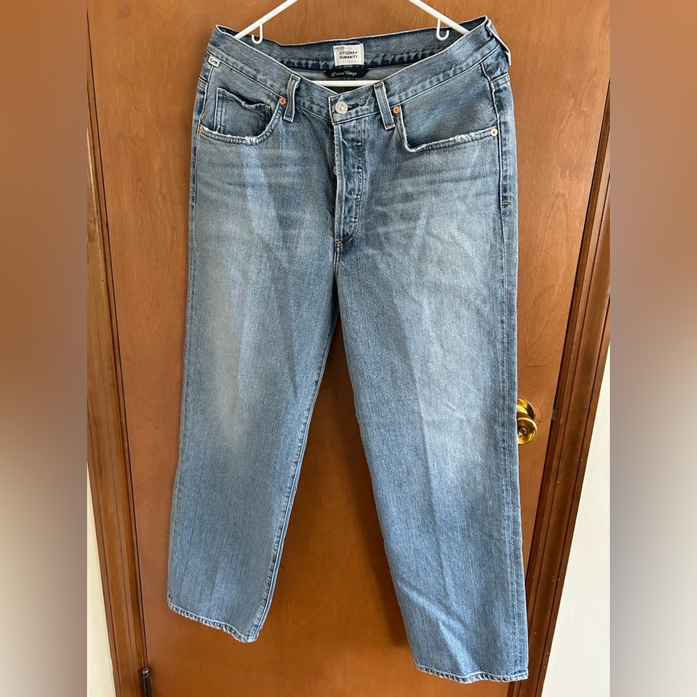 Citizens Of Humanity Light Blue Straight Jeans